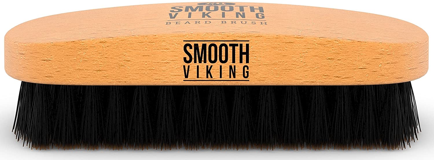 brosse a barbe smooth viking - Beard-6 meilleures brosses à barbe - pilou pilou